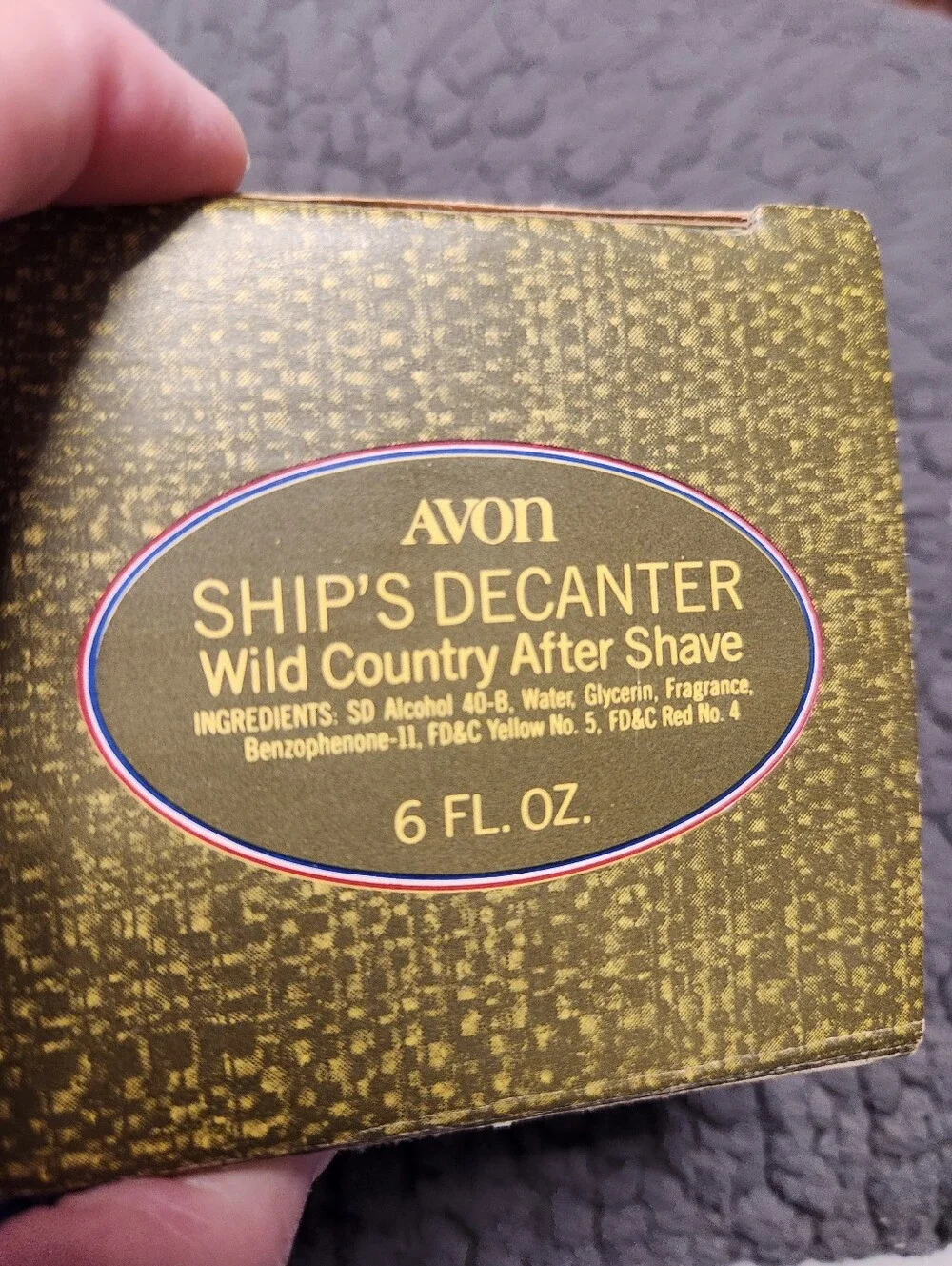 New Vintage Avon American Heirloom Collection Ships Decanter Wild Country